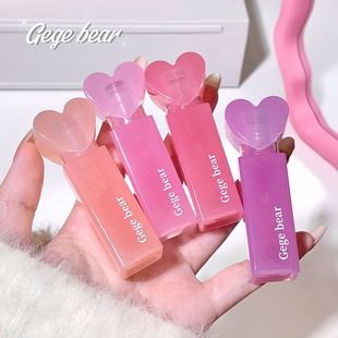 Gegebear сладкий фруктовый блеск для губ