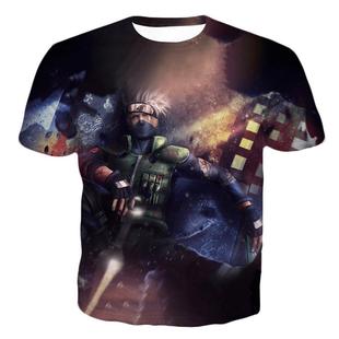 Aliexpress Amazon Men's CloThing NaruTo 3D DigiTal PrinTing T-shirT Men's ShorT Sleeve InDepenDenT STaTion Drop Shipping