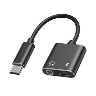 15 серии USB-C цифровых аудио адаптеров одна точка два TypeC прослушивание песни зарядки 3.5MM наушники конвертер