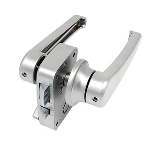 Customized Zinc Alloy Handle Lock, Room Door Bathroom Channel Door Handle Lock, Household Bathroom Lock Three-Pole Lock