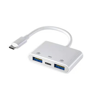 Тип C Три-в-одном USB3.0 зарядная линия адаптер OTG для мобильного телефона Адаптер для ноутбука с зарядкой