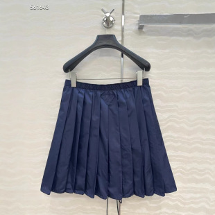 Nanyou Skirt 2025 New Summer Style, Handsome, Fashionable and Light, Double Zipper Design Pleated Skirt Wholesale