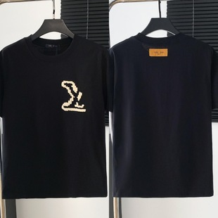 Cross-border tide brand. Donkey T-shirt 2025 Spring and Summer Luxury Trendy New Series High Version Short Sleeve T-shirt Men's and Women's Half Sleeve