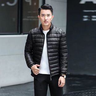 Anti-season men's cotton-padded jacket short light work cotton-padded jacket men's young and middle-aged plus size cotton-padded jacket father's winter coat
