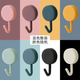 Adhesive Hook Strong Adhesive Hook Non-perforated No-mark Load-bearing Viscose Transparent Kitchen Hook No-mark Strong Adhesive Hook