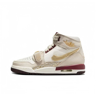 Putian Pure Original Aj312 High-Top Men's Shoes Smoke Gray Cool White Dragon Year Air Jordan 3 Versatile Women's Shoes High Version Basketball Shoes