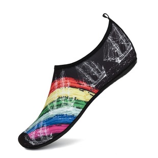 Cross-border European and American Explosions Wish Snorkeling Shoes Equipment Beach Socks Swimming Diving Shoes Soft Sole Women's Yoga Shoes