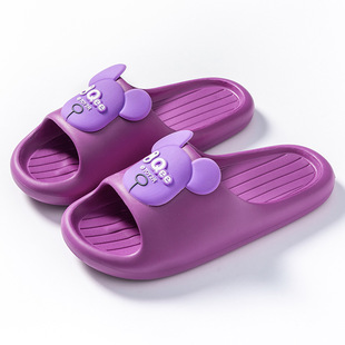 Small Thick Slippers Women's 2025 New Summer Outfit Home Indoor Shopping Increased Anti-slip Sandals Women