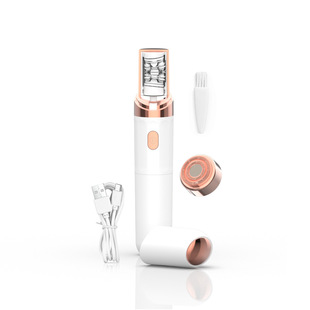 Two-in-one electric eyebrow trimmer ladies shaving lipstick ladies eyebrow trimmer electric eyebrow trimmer artifact wholesale