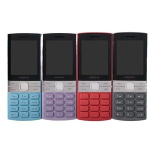 Cross-border hot mobile phone 150 2023 dual card non-smart phone 2G straight old man-machine button mobile phone wholesale