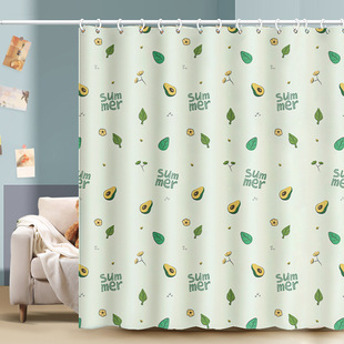 Curtain Punch-free Installation Rental Housing Simple Telescopic Rod A Complete Set of Shade Cloth Office 2023 New gr