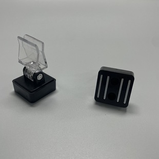 Magnetic base KT plate clip supermarket fruit store price frame adjustable angle clip advertising insert clip magnetic POP clip