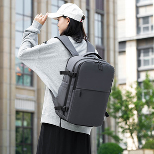 Cross-border New Film Backpack Men's Travel Backpack Dry and Wet Business Large Capacity Multifunctional Computer Bag
