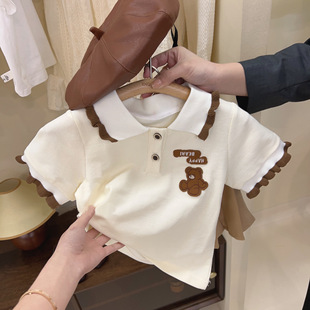 Baby Girl Dress Summer 2023 New Baby Skirt T-shirt Skirt Two-piece Set Trendy 95076