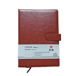 a5 Thickened Business Notebook Office Work Meeting Record Book Buckle Notepad Simple College Student Diary