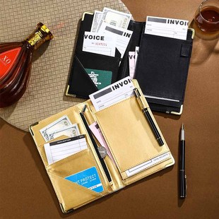 Cross-Border Menu Folder Waiter Wallet Pu Tip Cashier Folder Hotel Waiter Order Book Customization