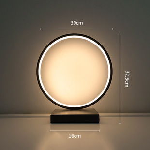 Storage Ring Table Lamp Premium Sense Nordic Instagram Nightlight Dormitory Desk Bedside Lamp Decorative Atmosphere Lamp