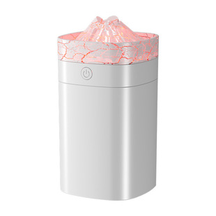 Cross-border new colorful atmosphere light volcano humidifier usb mini household bedroom desktop hydrating sprayer