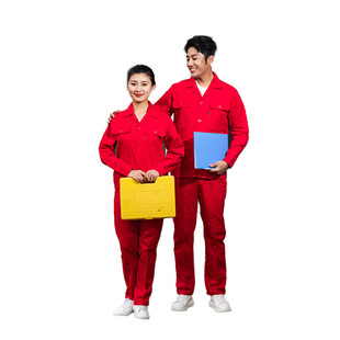 Wholesale buckle cotton summer long overalls suit construction workers clothing urban environmental protection workers factory clothing work clothes