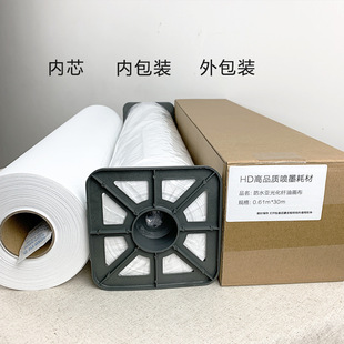 Water-based chemical fiber canvas matte decorative painting inkjet graphic printing acrylic ink hand-painted one-piece delivery wholesale