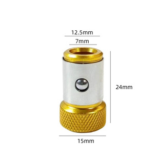Yun Bei plum blossom batch head hexagonal handle hollow with hole 50mm,75mm,100mm batch head combination with magnetic