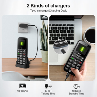 Overseas warehouse semi-hosted a generation of cross-border explosions 4GSOS elderly mobile phone big voice big button with SIM card