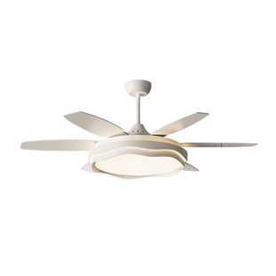 2025 New Eye Protection Fan Lamp Living Room Dining Room Household Large Size Ceiling Fan Cream Wind Guangdong Zhongshan Lamps