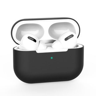 Защитный чехол airpods Pro силиконовый чехол для беспроводной Bluetooth-гарнитуры Apple защитный чехол airpods3 поколения применим