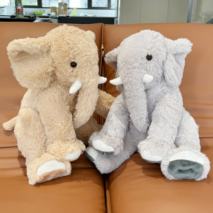 Soothing elephant doll plush toy children's ragdoll pillow cartoon cross-border Hot Doll Gift