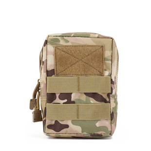 Outdoor commuter bag military fan accessory bag EDC tool change handbag molle sub-bag camouflage tactical waist bag