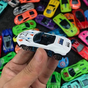 Track sliding alloy car toy simulation car model boy mini car racing children's toys