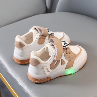 Children's low-top board shoes Children's casual shoes boys sneaker girls white shoes light shoes casual cartoon board shoes
