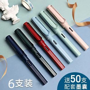 Morandi pen ins high color value student posture pen change ink bag practice portable student pen wholesale