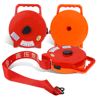 Security Cordon Customized Length Thickness Prompt Text Reusable Construction Site Warning Isolation Tape