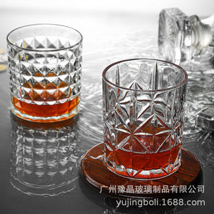 Internet Celebrity ins Style Retro Corner Whiskey Cup Red Wine Cup Beer Cup Milk Fashion Simple Style Wholesale