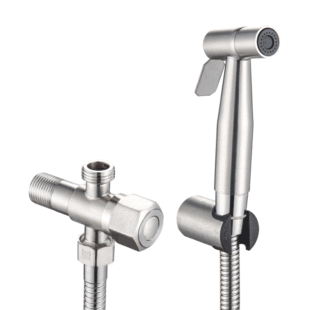Foreign trade cross-border 304 stainless steel spray gun women's washer nozzle toilet water gun partner flusher household