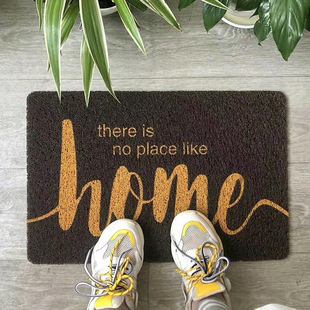 Cross-border distribution of Amazon creative silk ring floor mat entrance dust removal anti-slip mat can be cut into the door mat