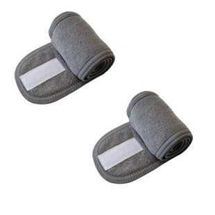 Makeup Hair Band Cyber Celebrity Turban Bag Beauty Salon Hair Band Apply Yoga Face Wash Hair Band Mask Female Headband Velcro Silver