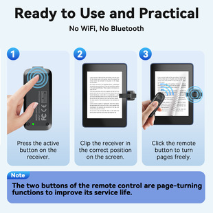 Kindle Remote Control for Kindle Page Flipper E-Book Page Flipper Tablet PC Page Flipper