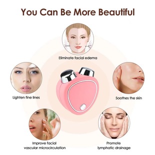 Micro-current Beauty Instrument Rechargeable Roller Face-lifting Instrument Tightening Facial Massage Artifact Household Light-grain Skin Rejuvenation Instrument