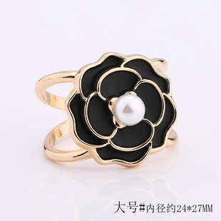Silk towel buckle coat belt fixed buckle multi-functional Korean high-grade clothing Pearl rhinestone jewelry clothing accessories