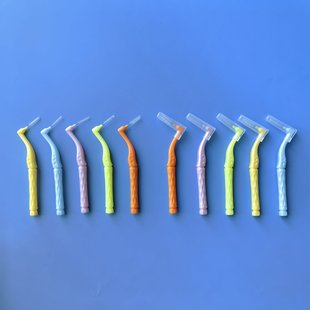 Зубная щетка L-образная межзубная щетка щетка 7 ортодонтическая зубная щетка зубная щетка зубная щетка зубная щетка