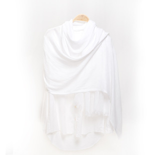New European and American fashion versatile solid color cotton and linen women's shawl classic casual style scarf factory wholesale