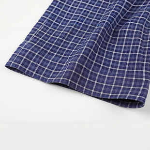 in stock 2025 Spring New Retro Loose Plaid Straight Pants RL11301087