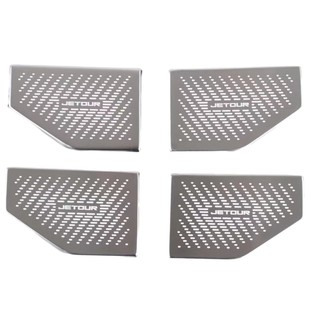 Suitable for 24 JT Travelers Inner Door Bowl Horn Cover Modification Accessories Inner Door Wrist Protection Mesh Cover Decorative Sticker