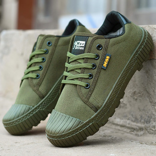 2024 new release shoes men's high and low side leisure work shoes yellow rubber shoes training shoes construction site construction labor protection shoes