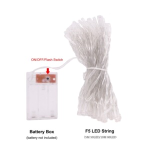 Xingxu USB Light String Christmas Wedding Decoration Battery Box Color Light String Outdoor Waterproof LED Color Light String Star Electric