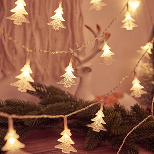 Small colored lights flashing lights string lights all over the sky star lights Christmas tree lights scene layout home indoor balcony decoration Xu Xiao