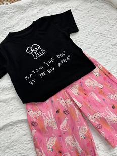 Children's Wear Children's Summer Anti-mosquito Pants 2025 New Boys and Girls Western Style Niche Cartoon Printed Casual All-match Pants