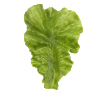 Simulation of lettuce leaf vegetable leaf cabbage leaf lettuce fake vegetable leaf restaurant decorative props fruit and vegetable model